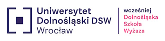 Logo Uniwersytet Dolnośląski DSW Wrosław